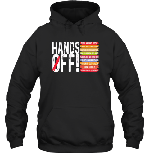 Hands Off Protest Medicaid Unisex Hoodie