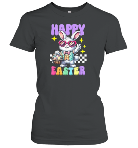Happy Easter Bunny Rabbit Easter Day 2025 T-Shirt