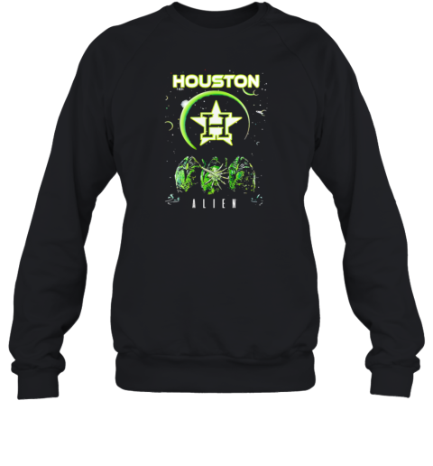 Houston Astros X Alien 2025 Unisex Sweatshirt