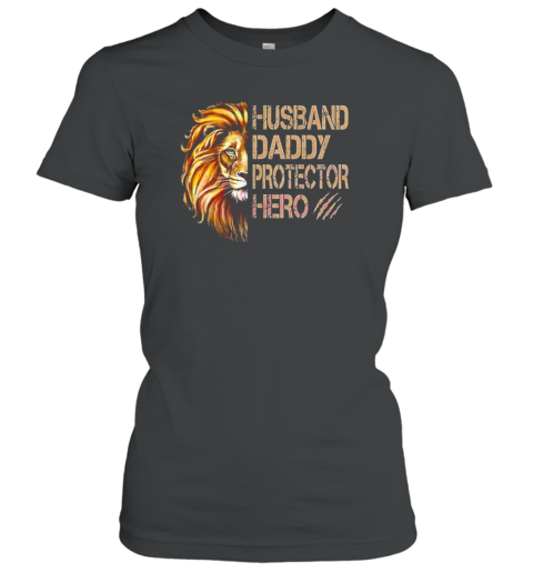 Husband Daddy Protector Hero Happy Fathers Day T-Shirt