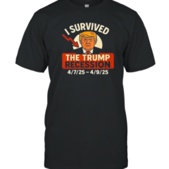 I Survived The Trump Recession 90 Days T-Shirt