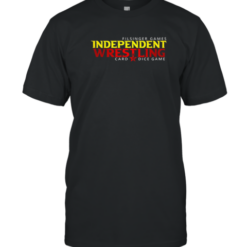 Independent Wrestling Card Dice Game T-Shirt