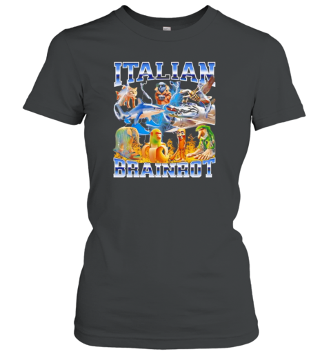 Italian Brainrot Bombardiro Crocodilo Tralalero Tralala T-Shirt