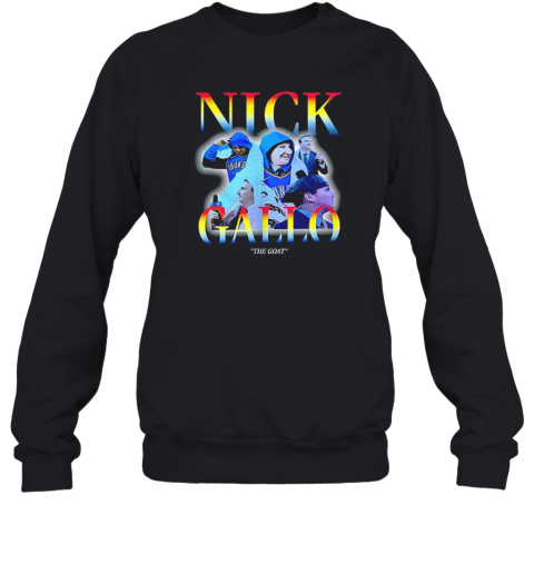 Jalen Williams Nick Gallo The Goat  Unisex Sweatshirt