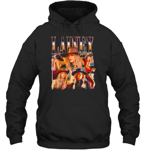 Lainey Wilson Photo Collage Unisex Hoodie