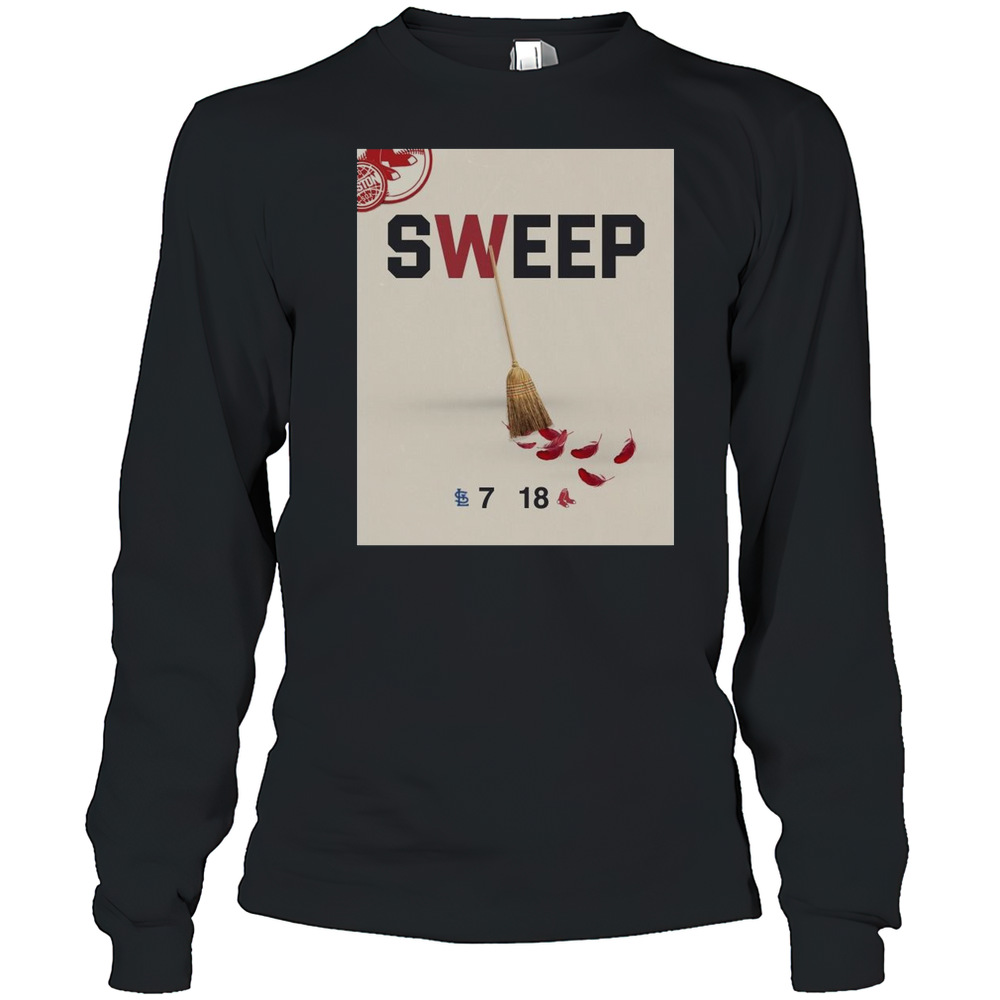MLB St Louis Cardinals Vs Boston Red Sox Sweep Final Score 7 – 18 Productive Weekend Poster T-Shirt