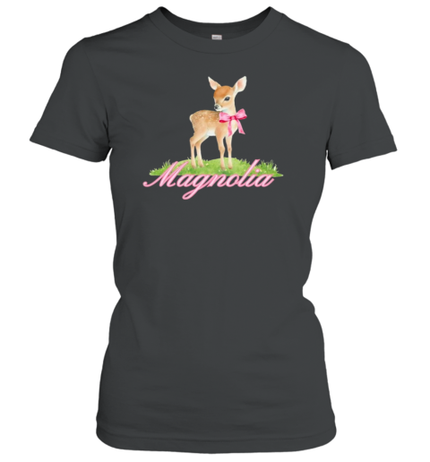 Magnolia Deer Bow T-Shirt