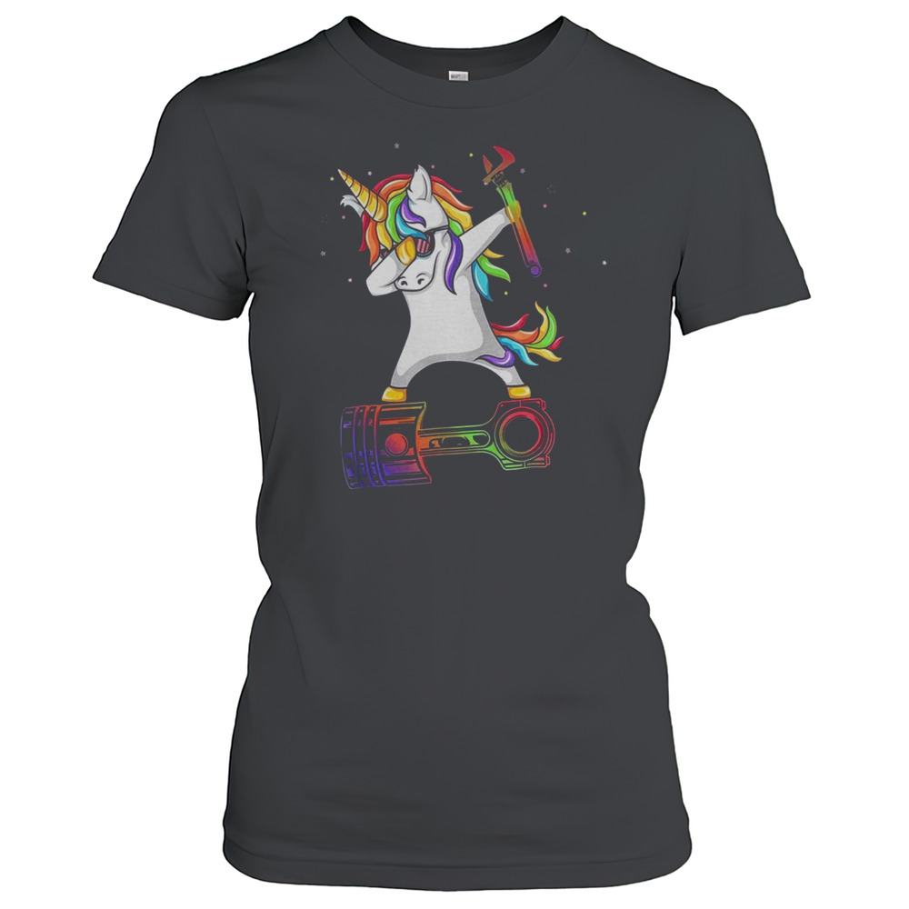 Mechanic Dabbing Unicorn T-Shirt