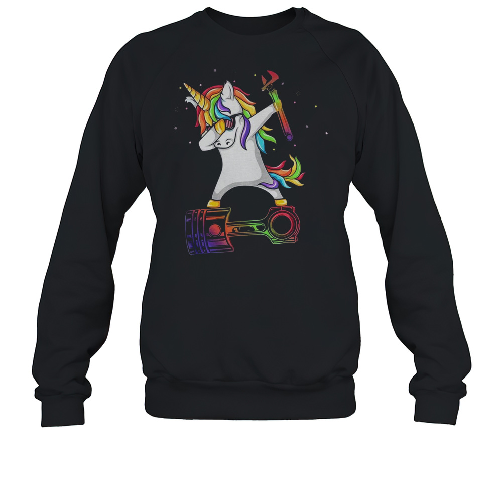 Mechanic Dabbing Unicorn  Unisex Sweatshirt
