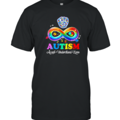 Milwaukee Brewers Autism Accept Understand Love Infinity Symbol T-Shirt