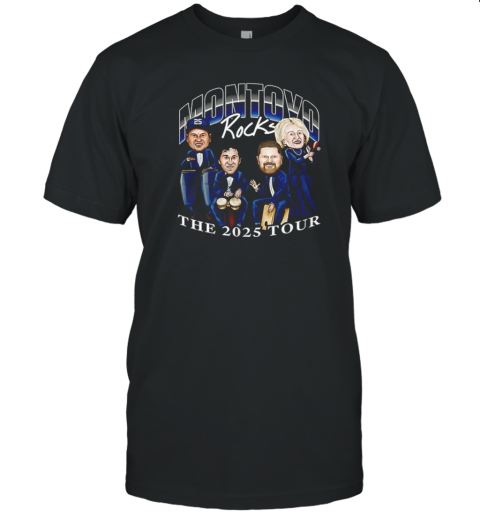 Montoyo Band The 2025 Tour Cartoon T-Shirt