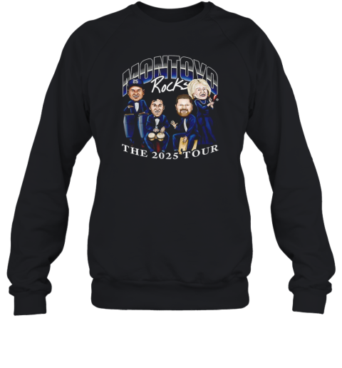 Montoyo Band The 2025 Tour Cartoon  Unisex Sweatshirt