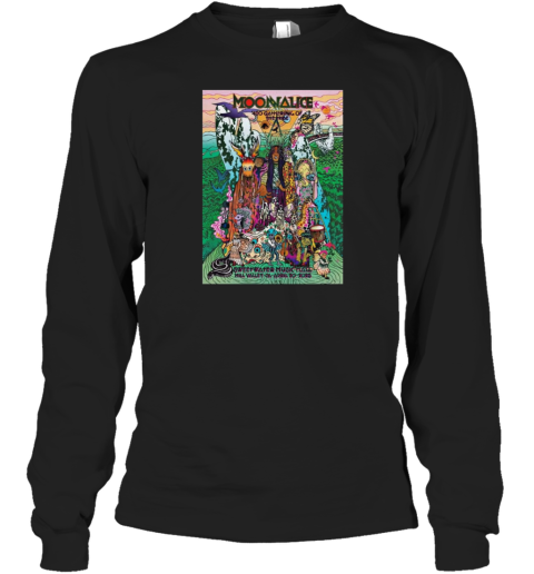 Moonalice 420 Gathering Of The Tribe April 20 2025 Sweetwater Music Hall Mill Valley CA Poster Graphic T-Shirt