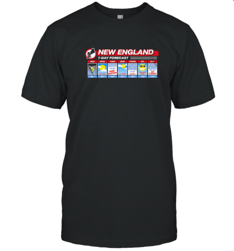 New England 7 Day Forecast T-Shirt