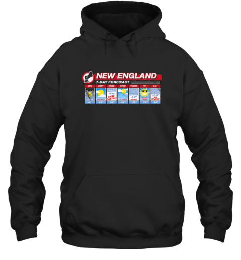 New England 7 Day Forecast  Unisex Hoodie