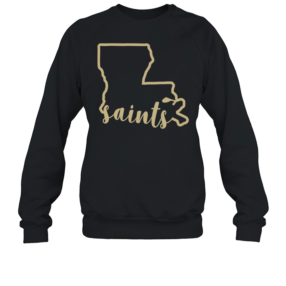 New Orleans Saints Map  Unisex Sweatshirt
