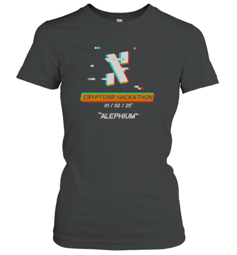 Official Cryptoxr Hackathon 01 02 25 Alephium T-Shirt