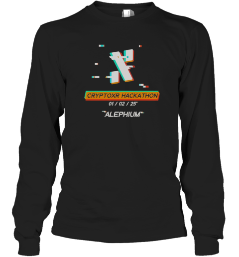 Official Cryptoxr Hackathon 01 02 25 Alephium T-Shirt
