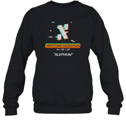 Official Cryptoxr Hackathon 01 02 25 Alephium  Unisex Sweatshirt