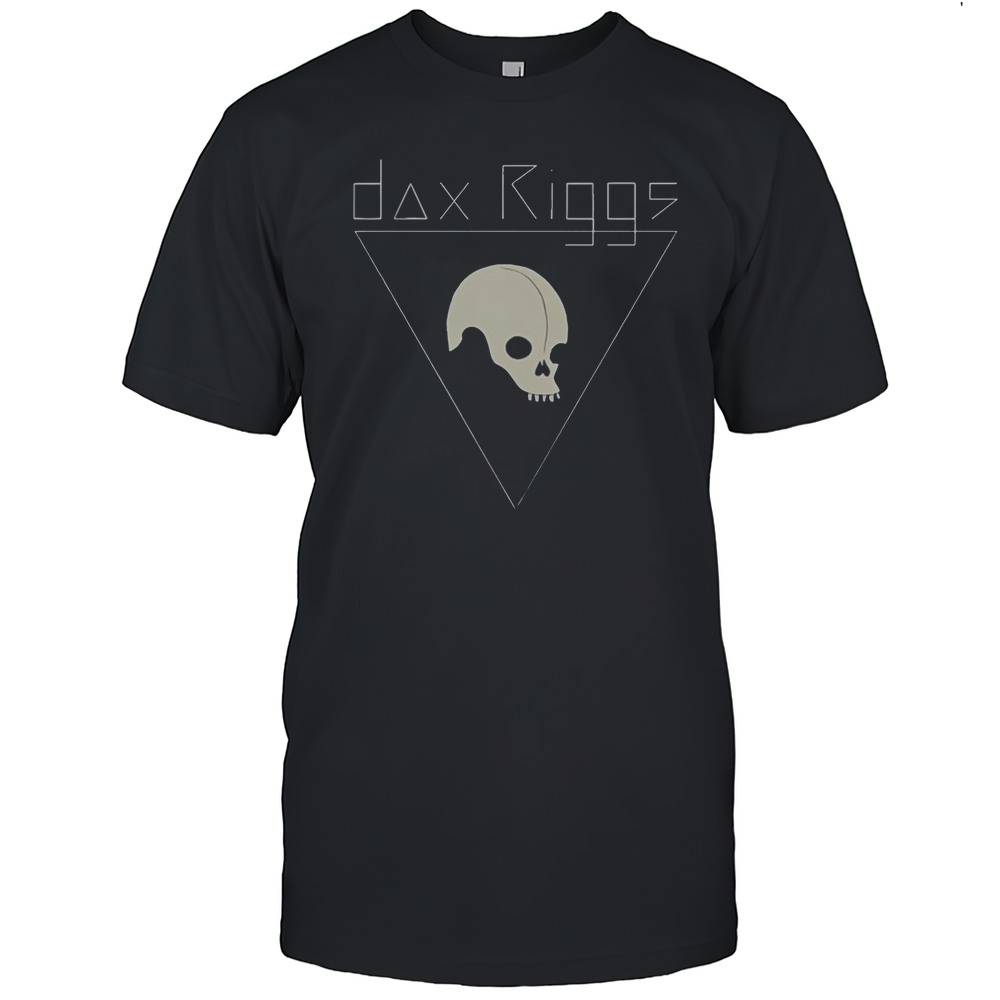 Official Dax Riggs 7 Songs Skull T-Shirt