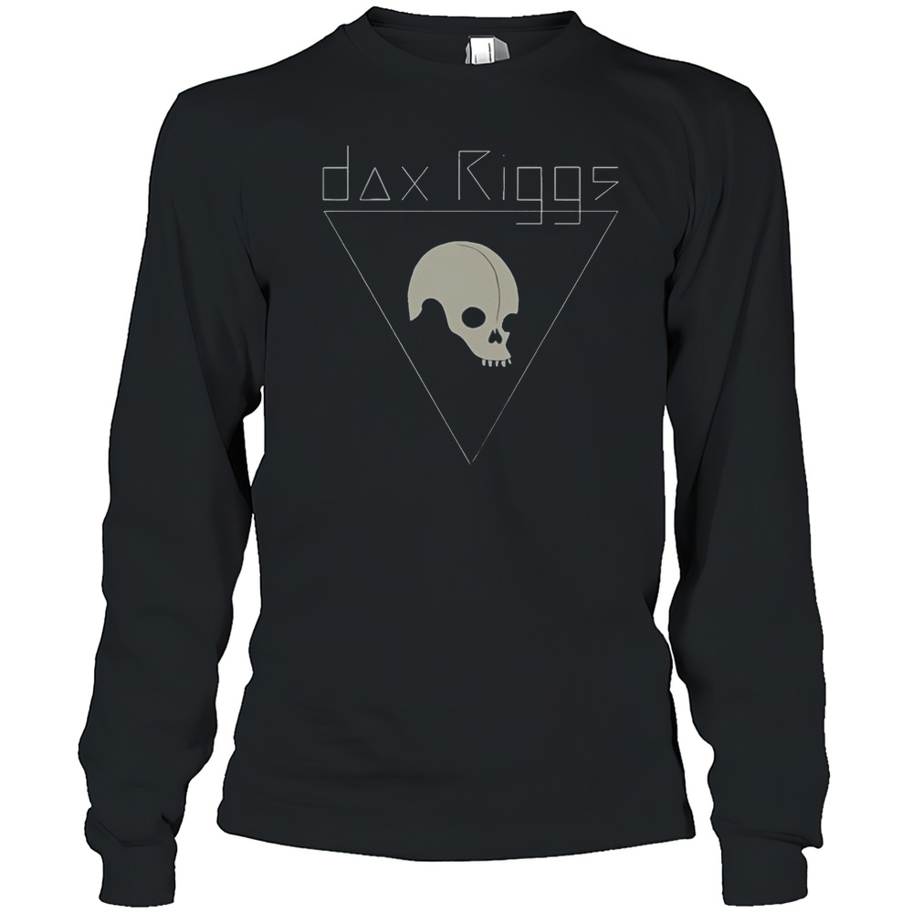 Official Dax Riggs 7 Songs Skull T-Shirt