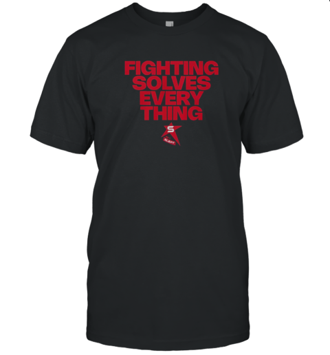 Official Fighting Solves Everything T-Shirt