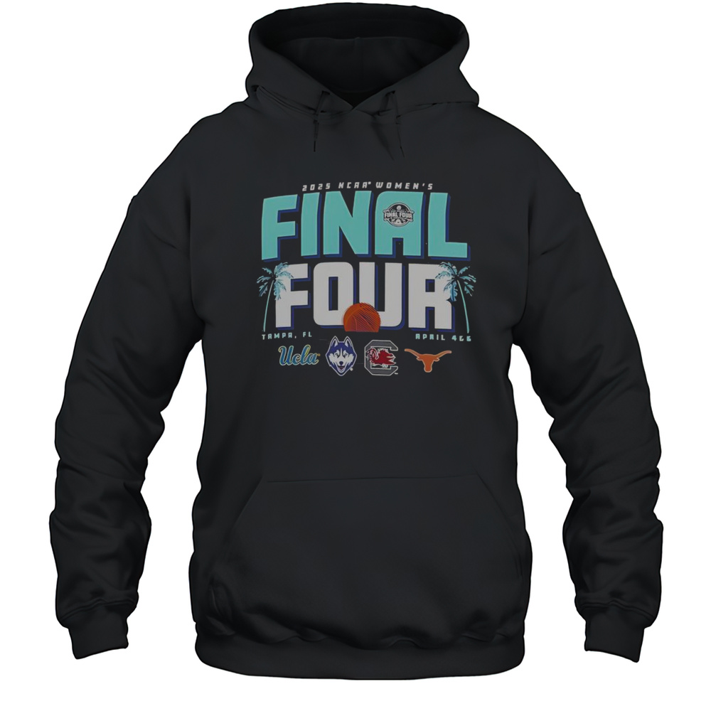 Official NCAA Women'S Final Four Tampa Florida 2025 Unisex Hoodie