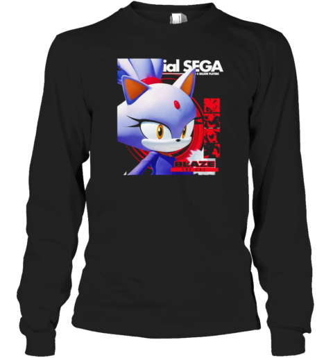 Official Sega Dreamcast Blaze The Cat T-Shirt