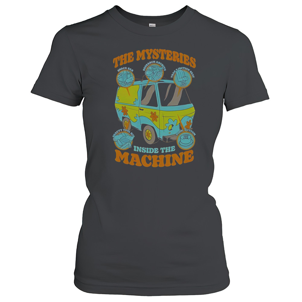 Official The Mysteries Inside The Machine Scooby Doo T-Shirt