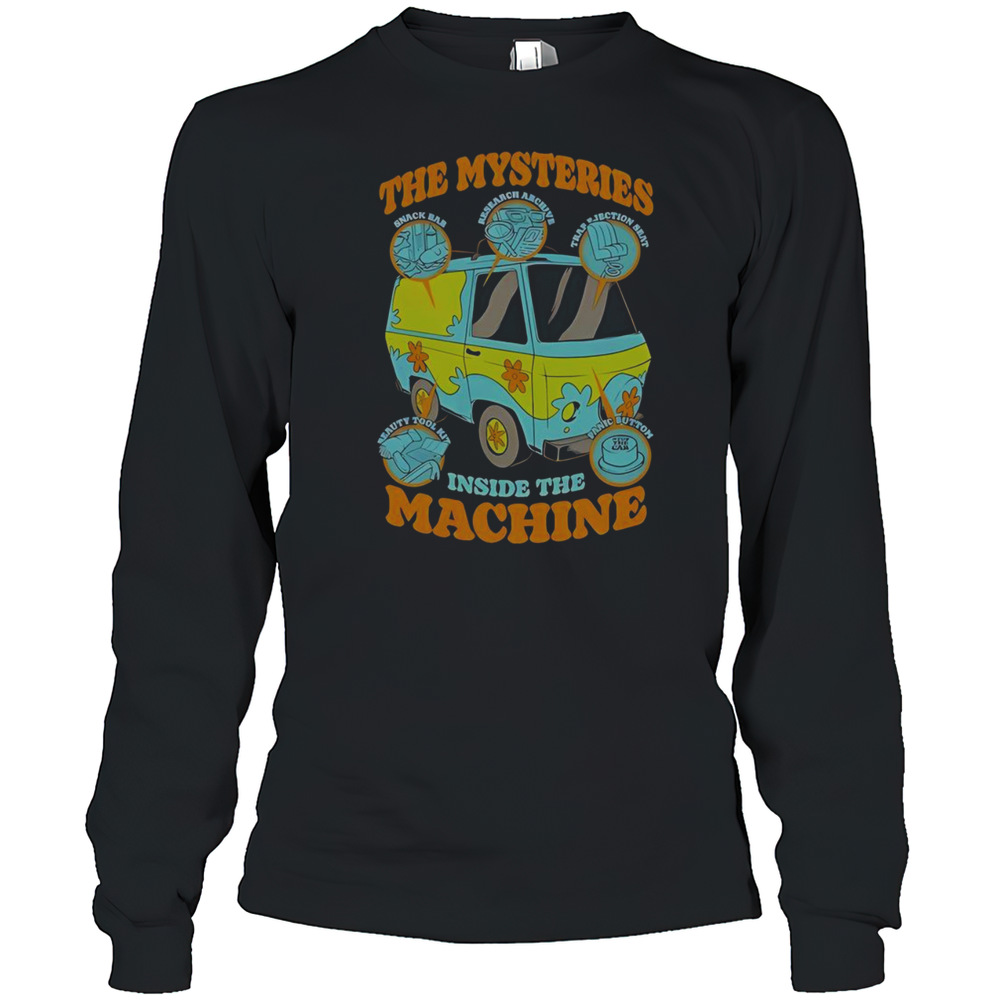 Official The Mysteries Inside The Machine Scooby Doo T-Shirt