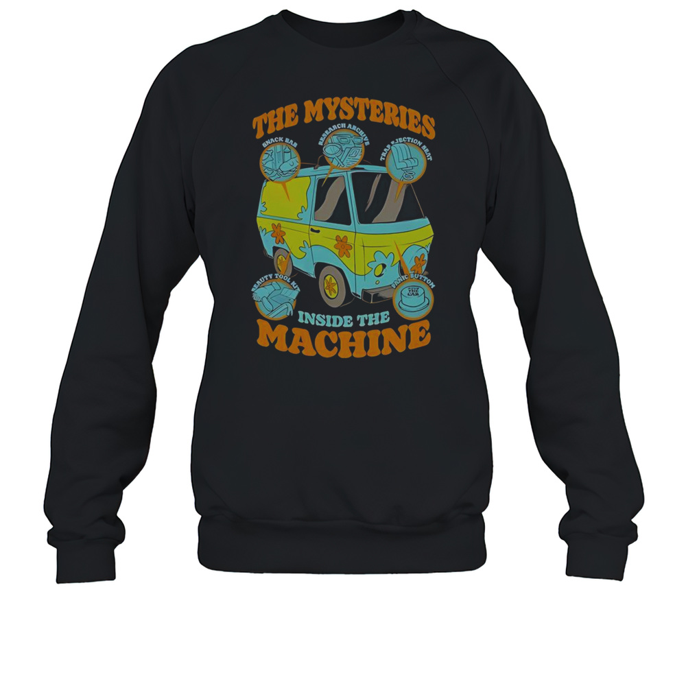 Official The Mysteries Inside The Machine Scooby Doo  Unisex Sweatshirt