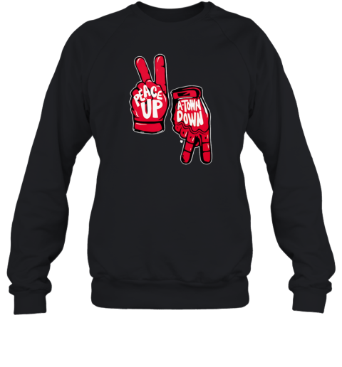 Peace Up A Town Down Unisex Sweatshirt