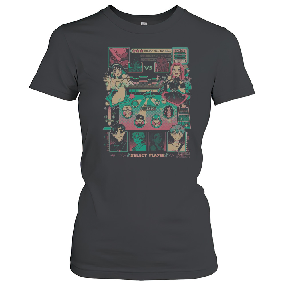 Pretty Alien Stage Select Player T-Shirt