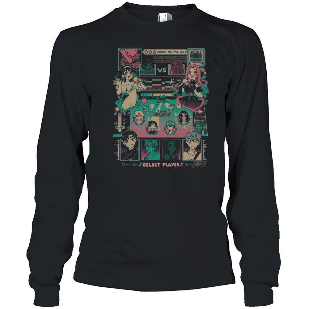 Pretty Alien Stage Select Player T-Shirt