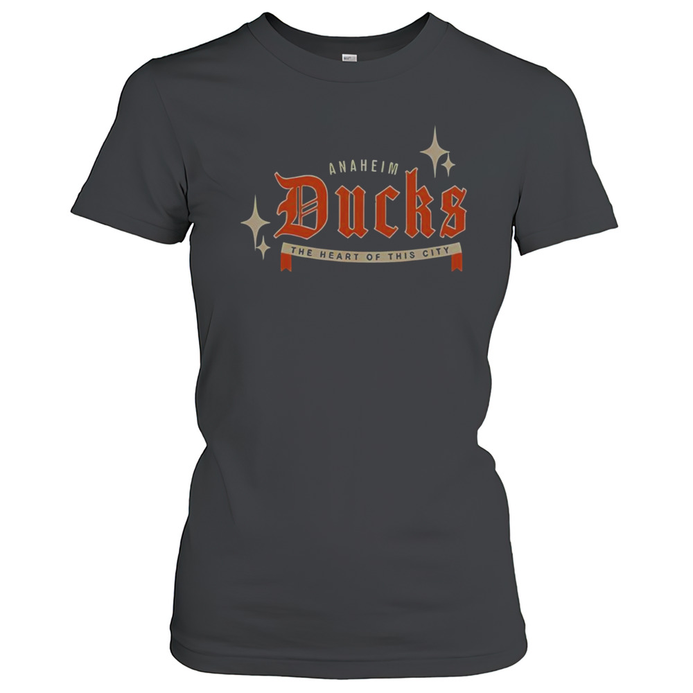 Pretty Anaheim Ducks The Heart Of This City T-Shirt