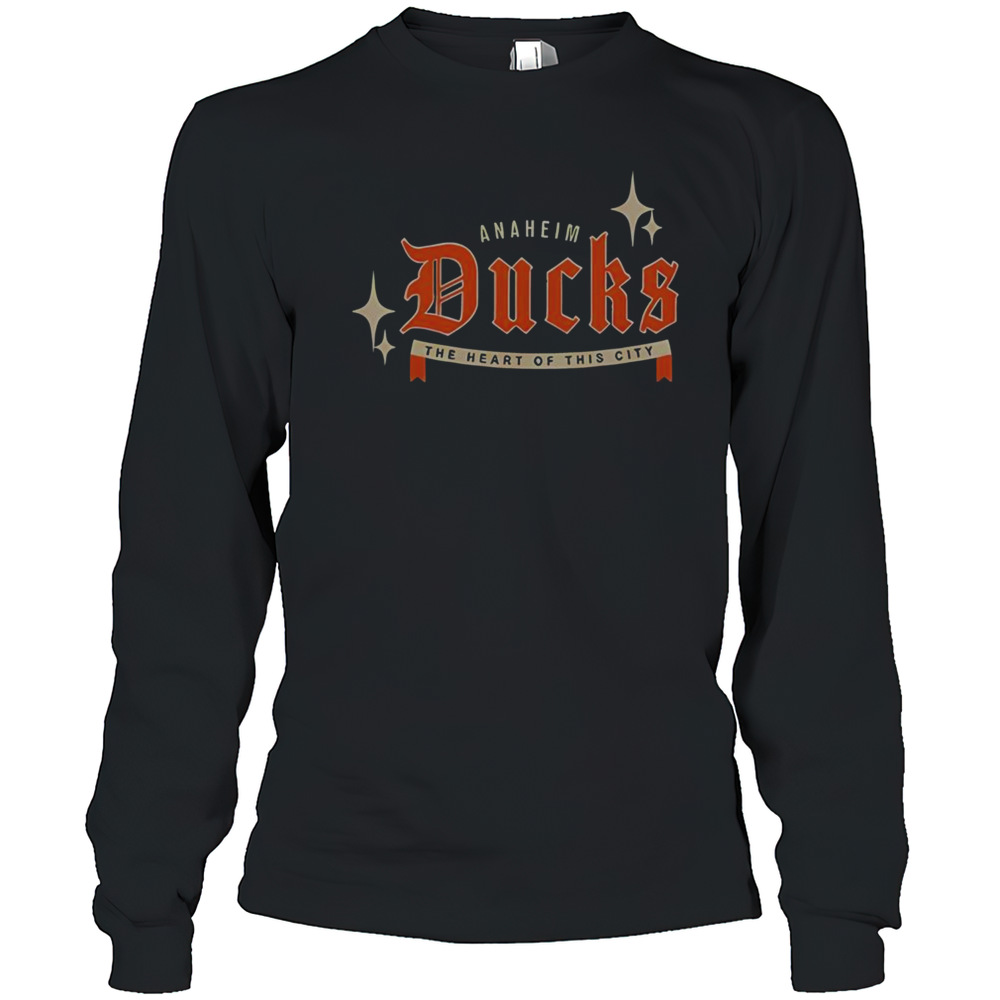 Pretty Anaheim Ducks The Heart Of This City T-Shirt