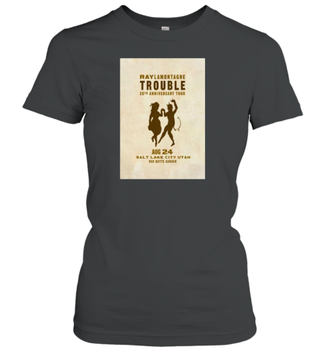 Ray Lamontagne Trouble 20Th Anniversary Tour Red Butte Garden Salt Lake City UT August 24 2025 Tour Poster Graphic T-Shirt