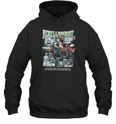 Rebellion Rose Terimakasih 2025 Unisex Hoodie