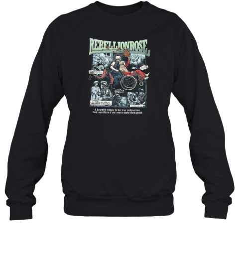 Rebellion Rose Terimakasih 2025 Unisex Sweatshirt