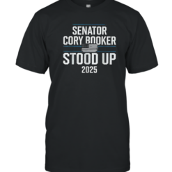 Resistance Cory Booker Stood Up 2025 T-Shirt