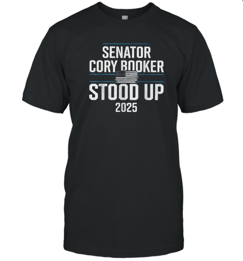 Resistance Cory Booker Stood Up 2025 T-Shirt