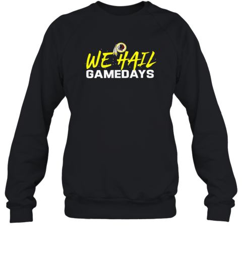 Ryan Wetzel Washington Commanders We Hail Gamedays Unisex Sweatshirt