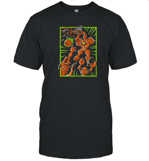 Samus Aran Slam Dunk Space Slam T-Shirt