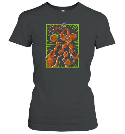 Samus Aran Slam Dunk Space Slam T-Shirt