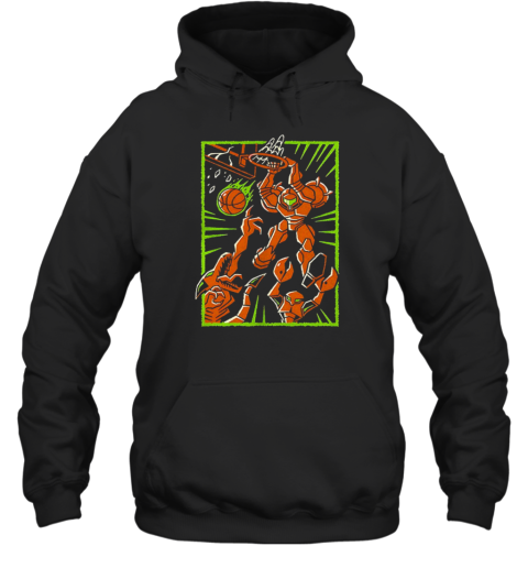 Samus Aran Slam Dunk Space Slam Unisex Hoodie