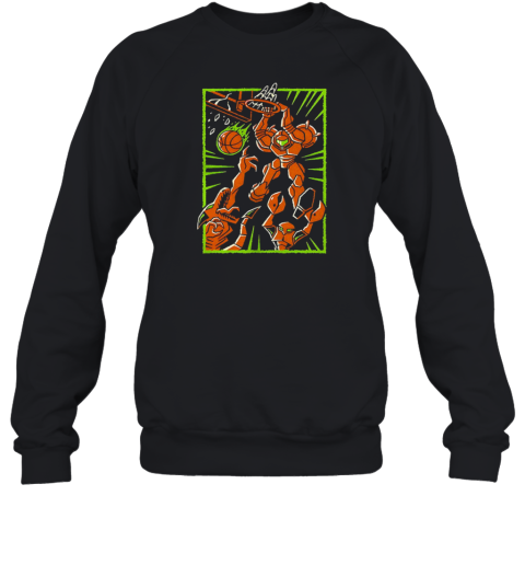 Samus Aran Slam Dunk Space Slam Unisex Sweatshirt