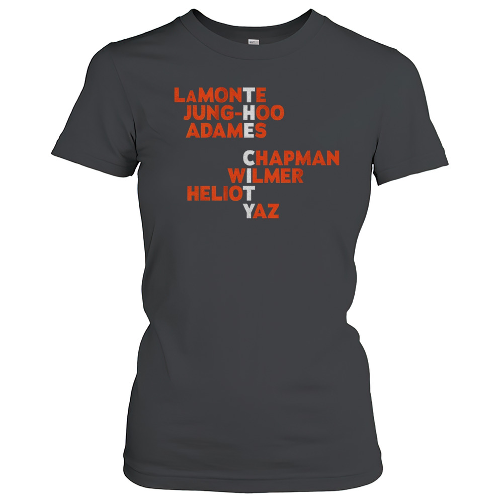 San Francisco Giants The City Names 2025 T-Shirt