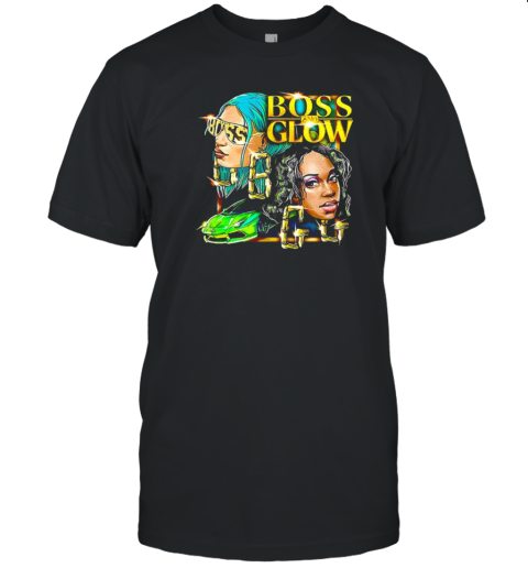 Sasha Banks And Naomi Boss Glow T-Shirt