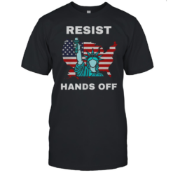 Statue Of Liberty Resist Hands Off T-Shirt