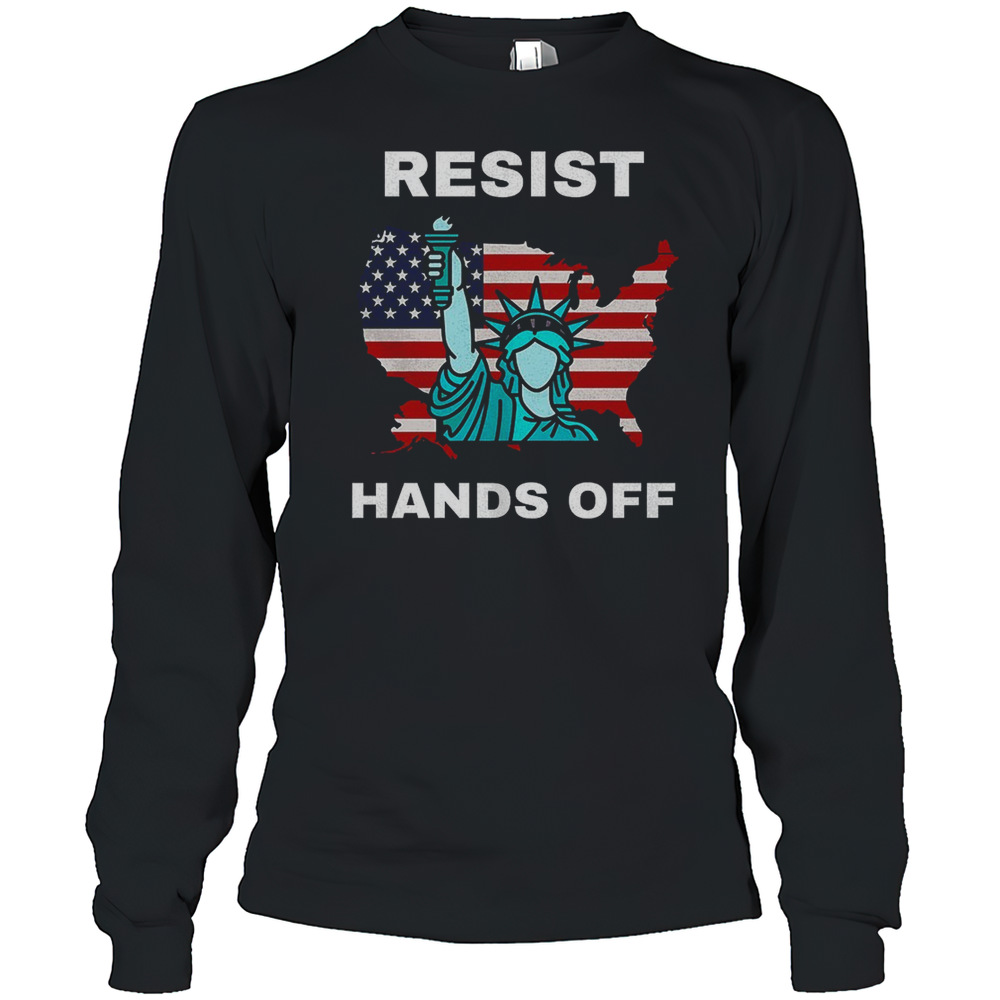 Statue Of Liberty Resist Hands Off T-Shirt